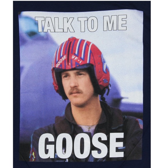 TALK TO ME GOOSE TOP GUN TSHIRT - Picture 2 of 3